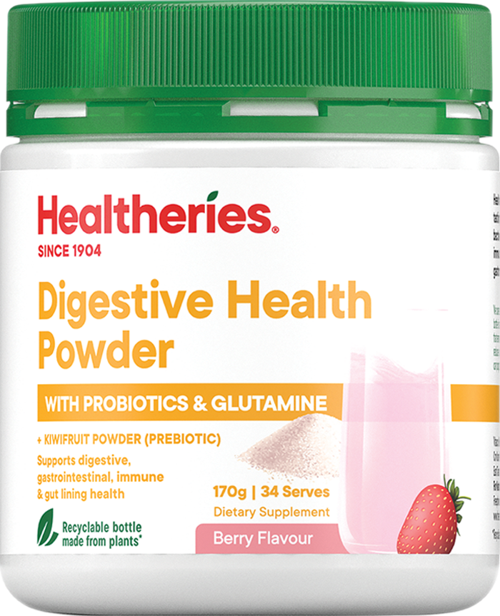 Healtheries Digestive Health Powder - Berry Flavor