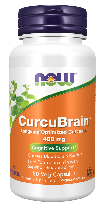 Now CurcuBrain Longvida 400mg ベジカプセル 50錠