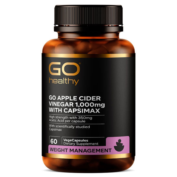 Go Healthy Go アップルサイダービネガー 1000mg カプシスリム 60カプセル