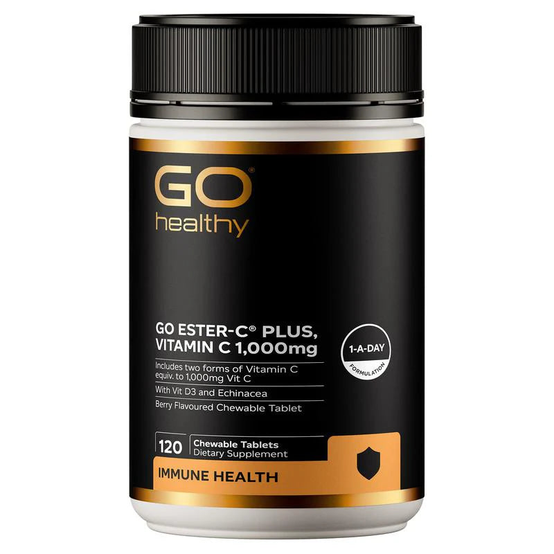 ゴーヘルシー ゴーエスターCプラス ビタミンC 1000mg チュイー錠 120錠