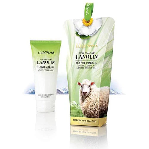 ワイルドファーンズ ラノリン ハンドクリーム - 100ml (新商品)