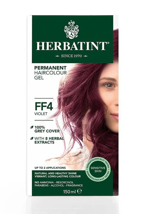 Herbatint Permanent Herbal Haircolour Gel -Violet FF4