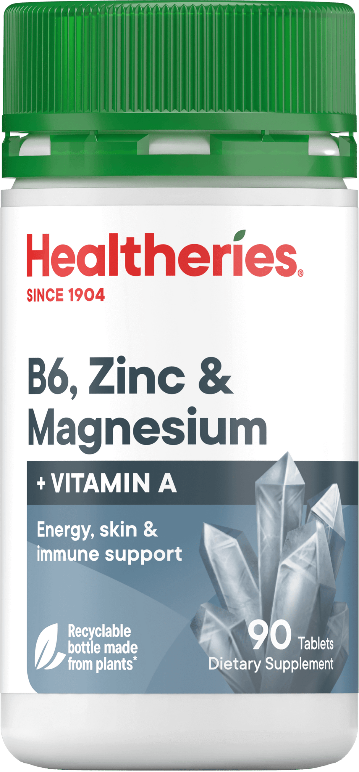 Healtheries B6, Zinc & Magnesium Tablets