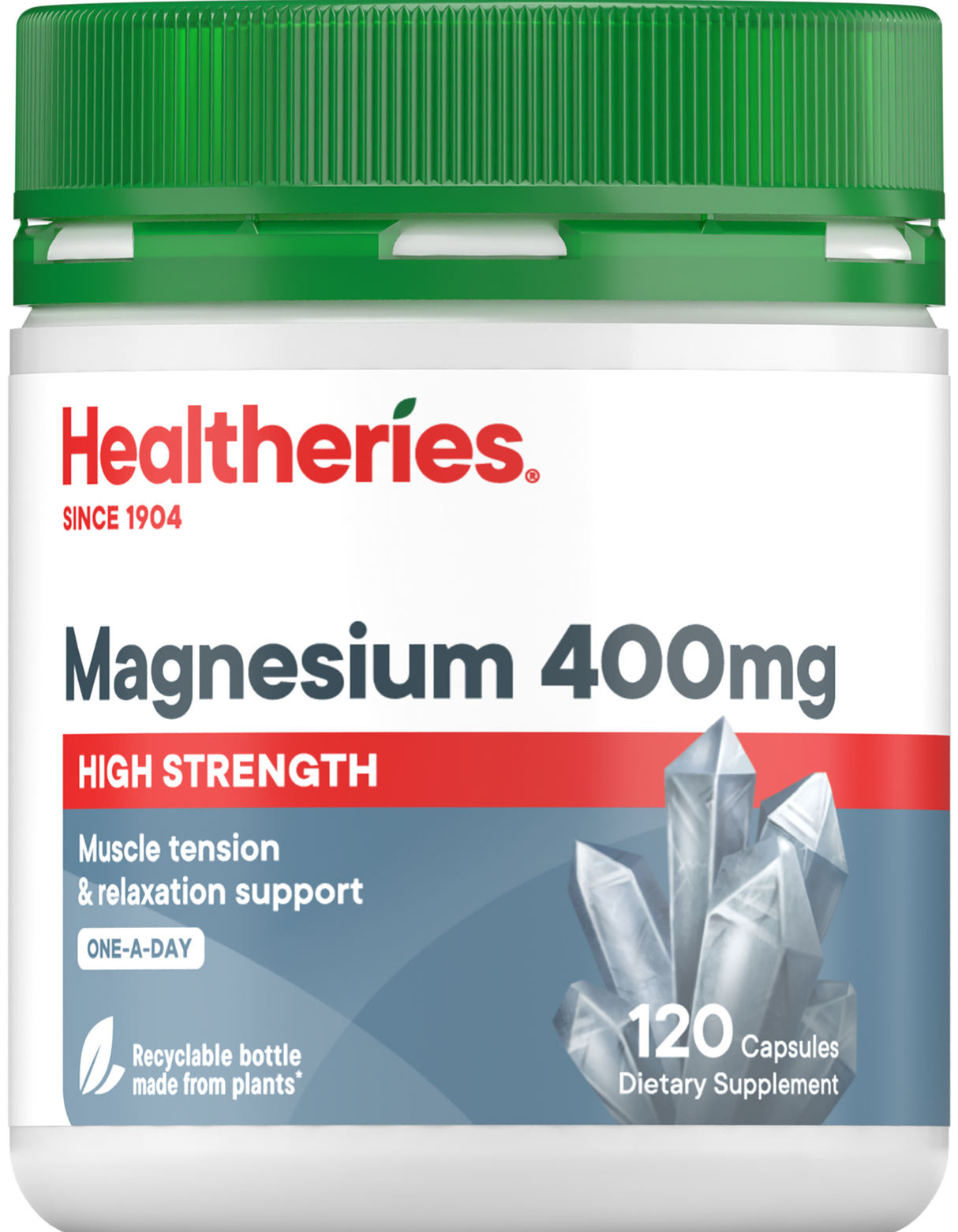 Healtheries Magnesium 400mg Capsules
