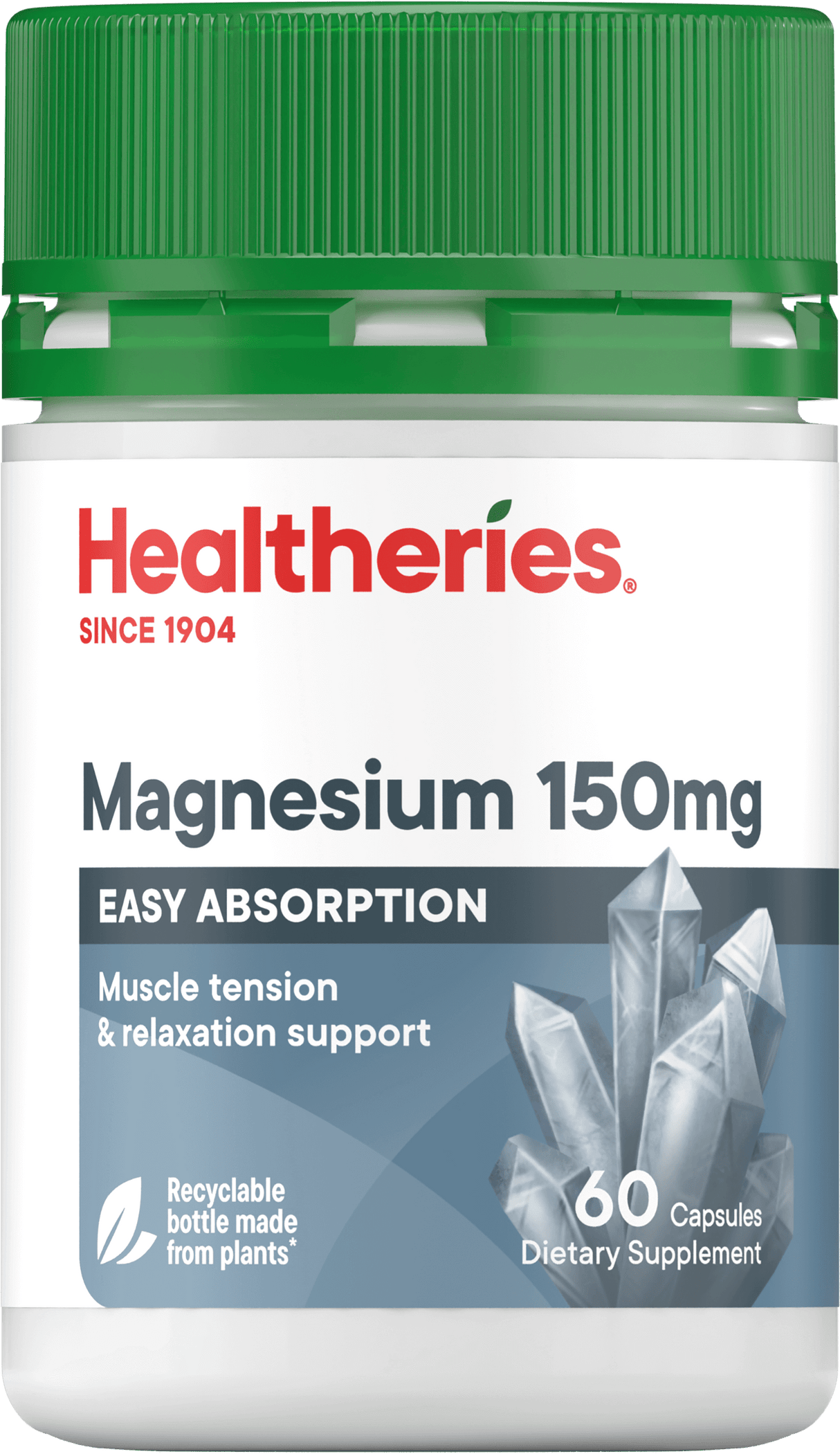 Healtheries Magnesium 150mg Capsules