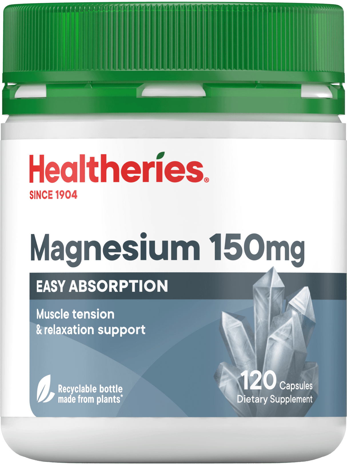 Healtheries Magnesium 150mg Capsules
