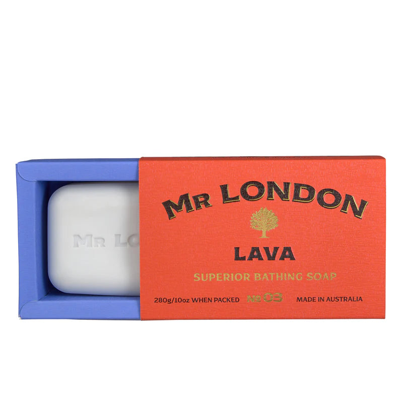 Wavertree & London Mr London Lava Scented Soap Bar for Men - 10oz (280g)