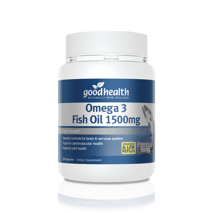 グッドヘルス オメガ3フィッシュオイル 1500mg 200カプセル