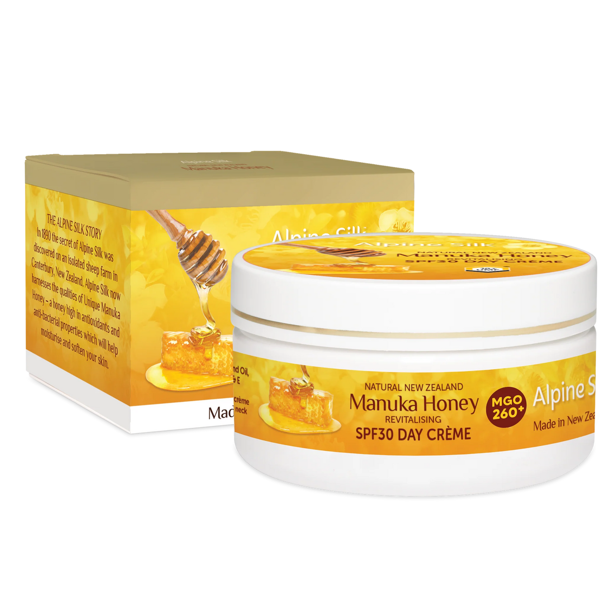 アルパインシルク マヌカハニー SPF30 デイクリーム 100g