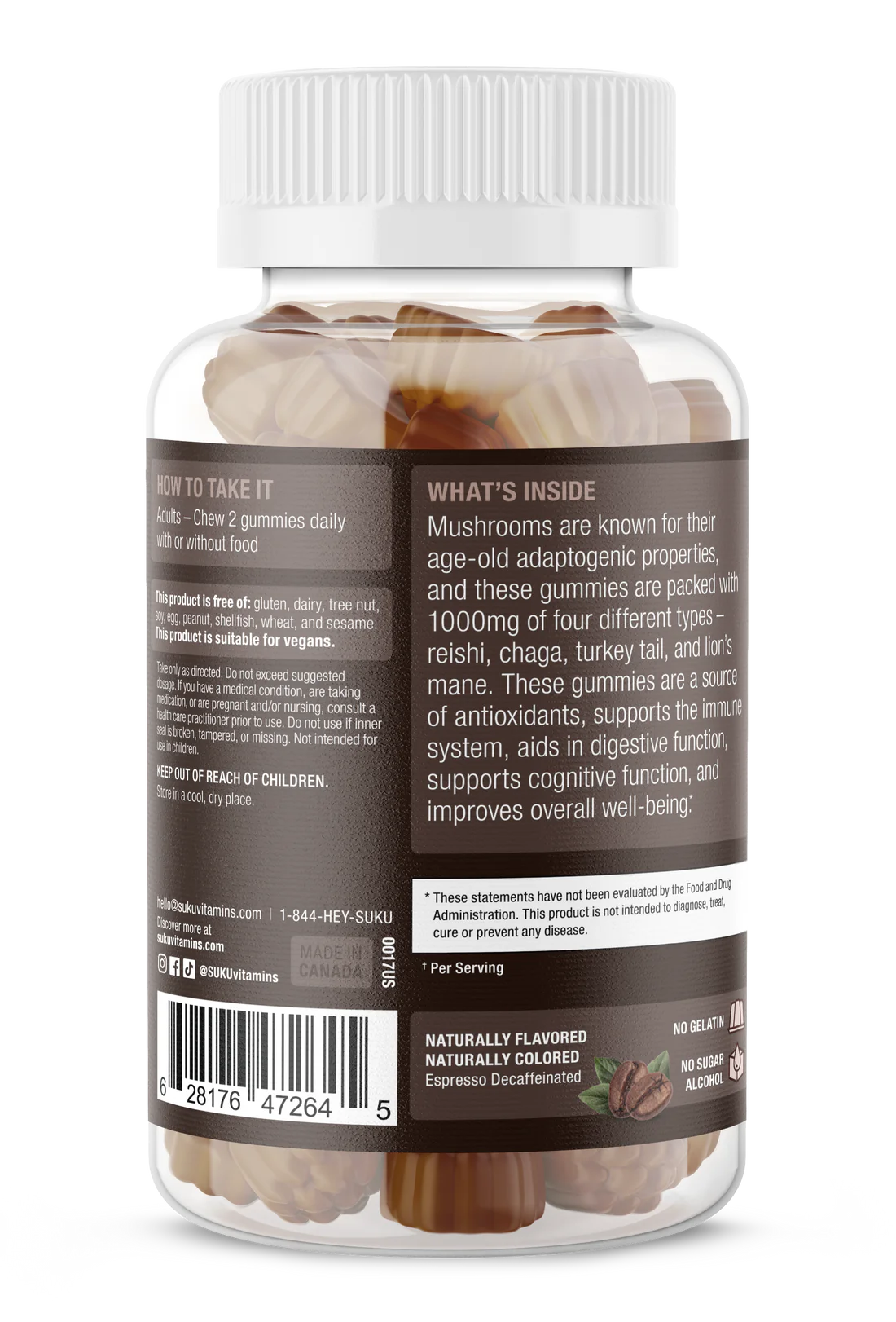 スクビタミン スーパーマッシュルームグミ 50粒