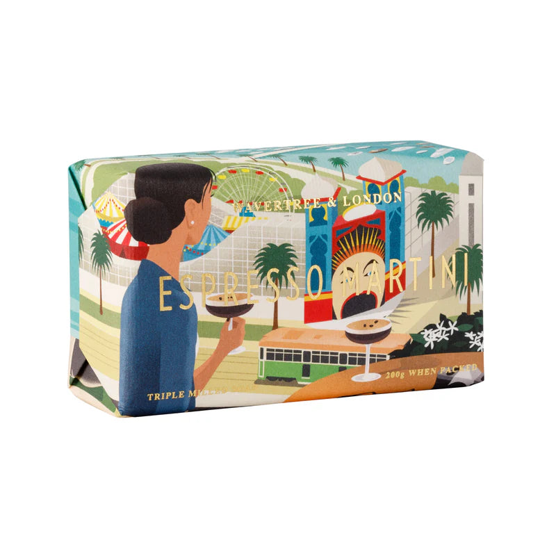 ウェーヴァーツリー&ロンドン エスプレッソ マティーニ ソープバー 200g