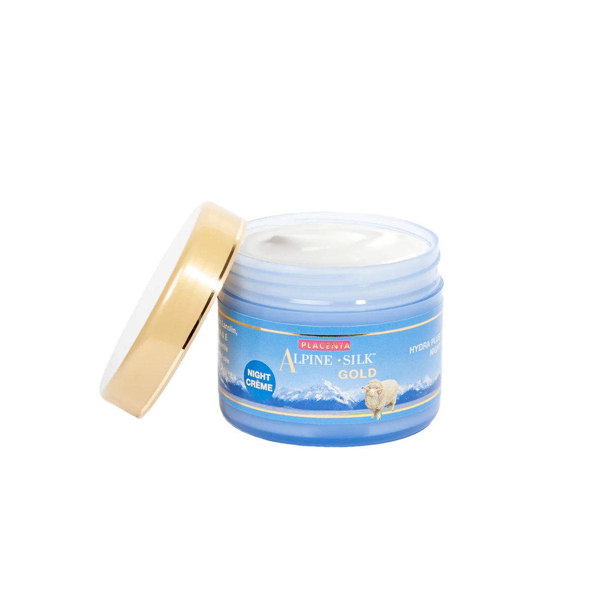アルパインシルク ゴールドプラントプラセンタナイトクリーム 100g