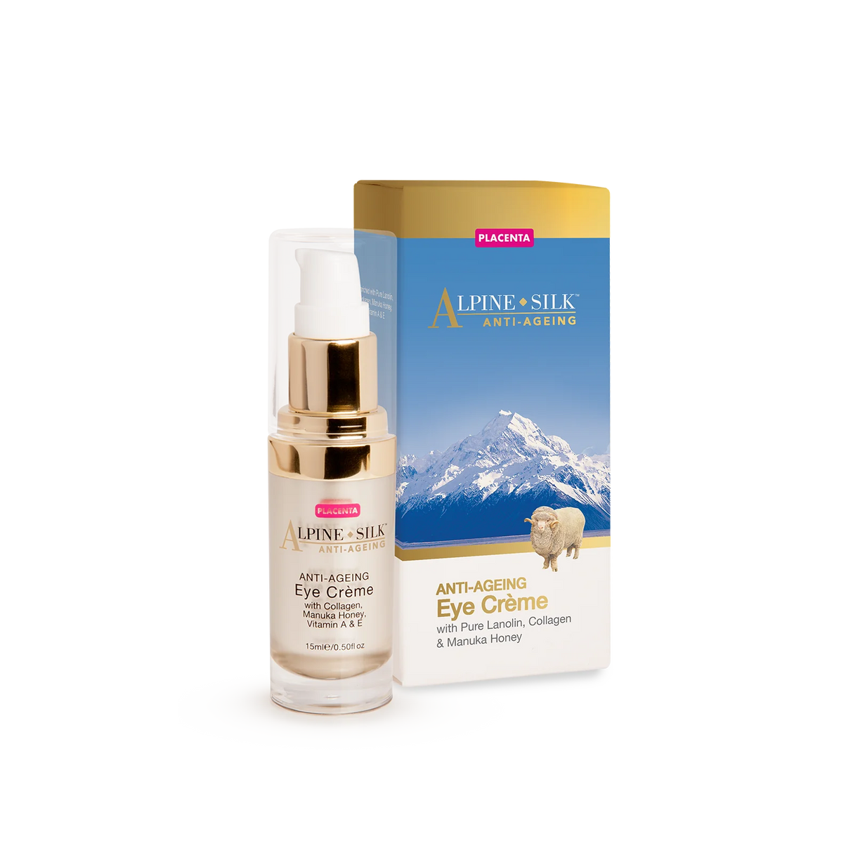 アルパインシルク アンチエイジングアイクリーム 15ml