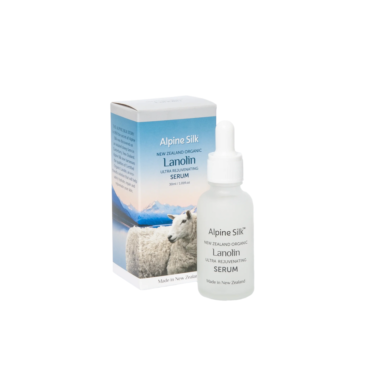 アルパインシルク オーガニックラノリンセラム 30ml