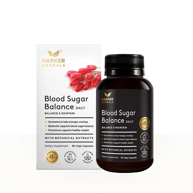Harker Herbals Blood Sugar Balance Vegecaps 90
