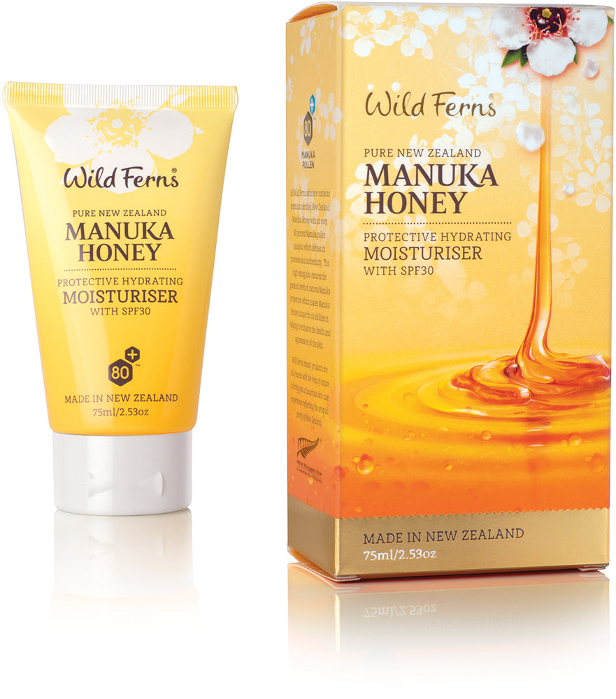 ワイルドファーンズ マヌカハニー プロテクティブ ハイドレーティング モイスチャライザー SPF30 75ml (新商品)