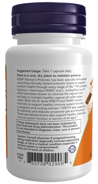 ナウ・ウィメンズ・プロバイオティクス 200億ベジカプセル 50粒