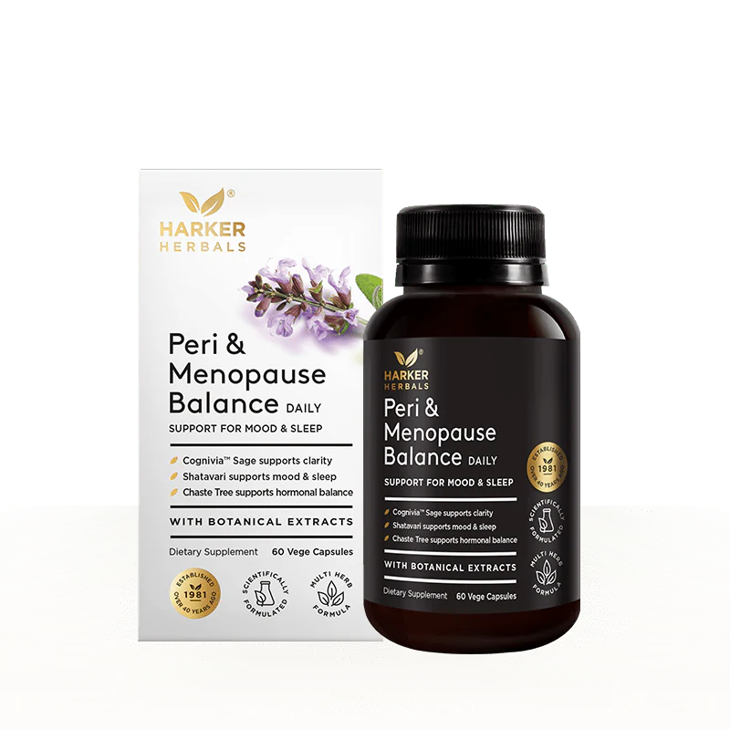 Harker Herbals Peri & Menopause Balance Vegecapsules 60