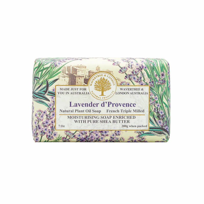 Wavertree & London Lavender d'Provence Soap Bar 200g