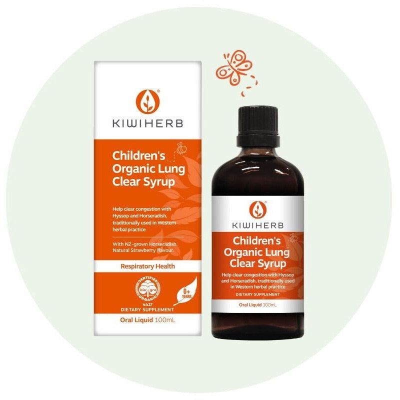 Kiwiherb 子供用オーガニックラングクリア 100ml