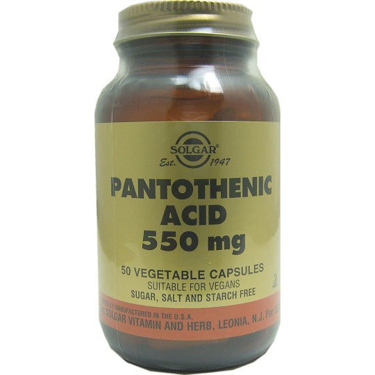 ソルガー パントテン酸 550mg ベジカプセル 50錠