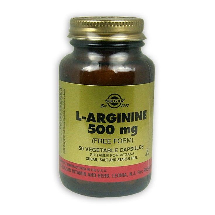 ソルガー L-アルギニン 500mg ベジカプセル 50錠