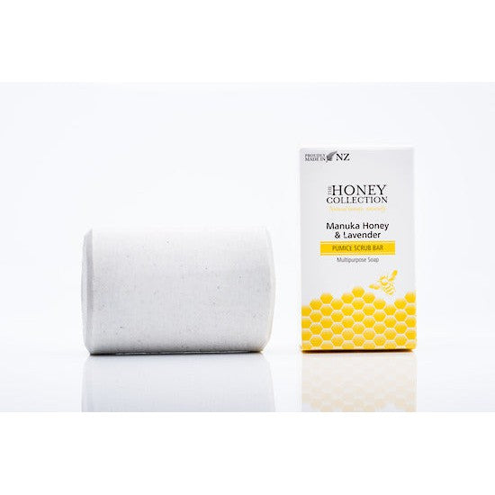 ハニーコレクション マヌカハニー&ラベンダー パミススクラブ 190g