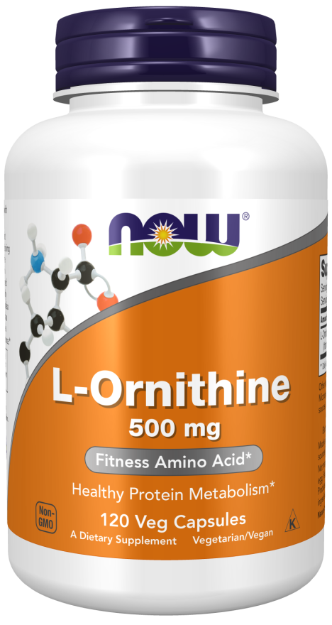 Now L-オルニチン 500mg ベジカプセル 120錠
