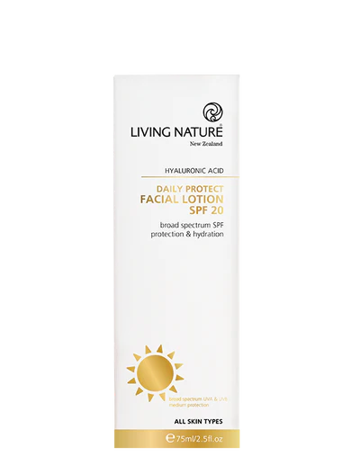リビングネイチャー デイリープロテクト フェイシャルローション SPF20 75ml