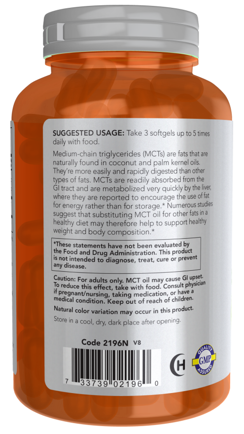 Now MCTオイル 1000mg ソフトジェル 150錠