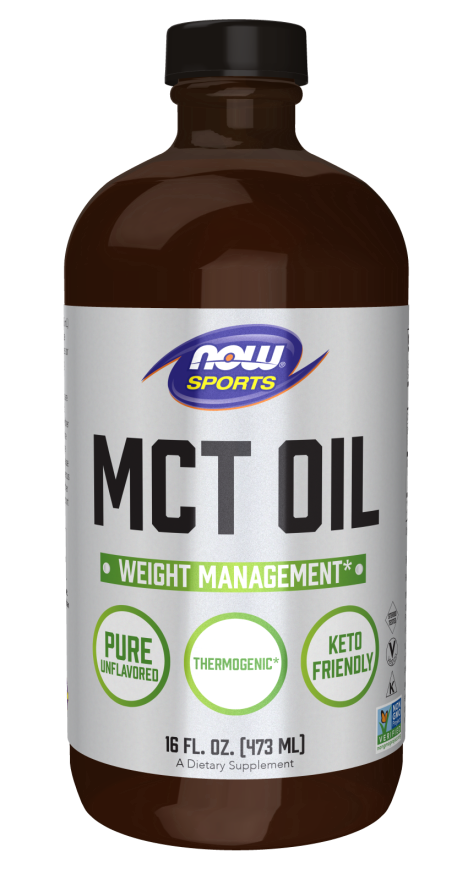 Now MCTオイル ピュア ガラスボトル入り 473ml