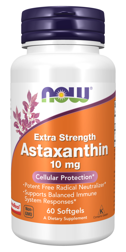 Now アスタキサンチン 10mg ソフトジェル 60錠