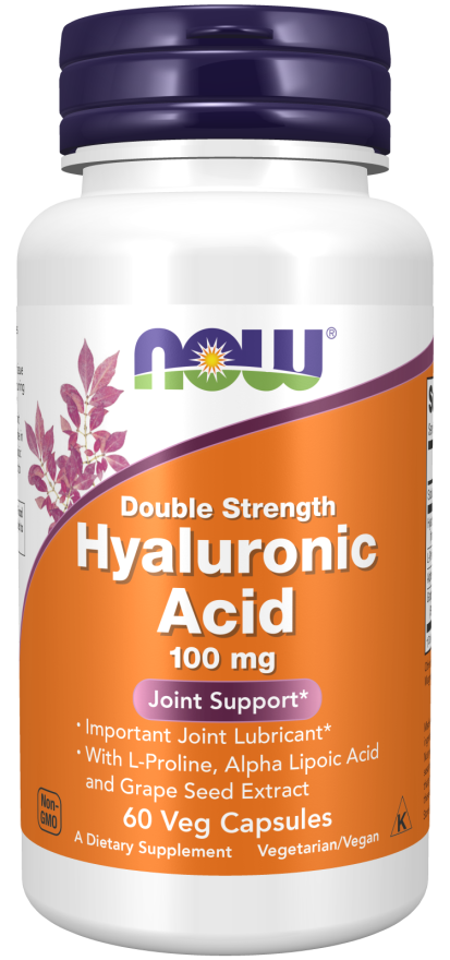 Now ヒアルロン酸 ダブルストレングス 100mg ベジカプセル 60錠