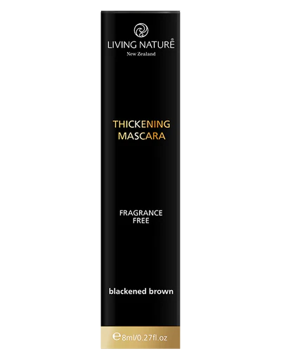 リビングネイチャー マスカラ シックニング ブラックブラウン 8ml