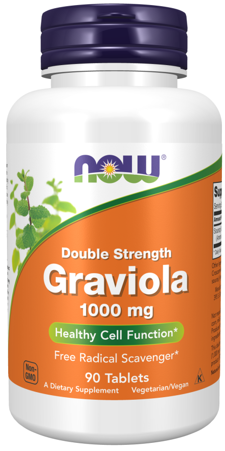 Now グラビオラ ダブルストレングス 1000mg タブレット 90錠