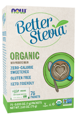Now BetterSteviaオーガニックパケット75個/箱