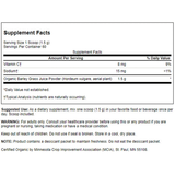 Swanson – Barley Grass Juice powder – Organic 90G