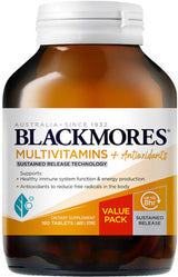 Blackmores Multivitamins + Antioxidants  Sustained Release Tablets