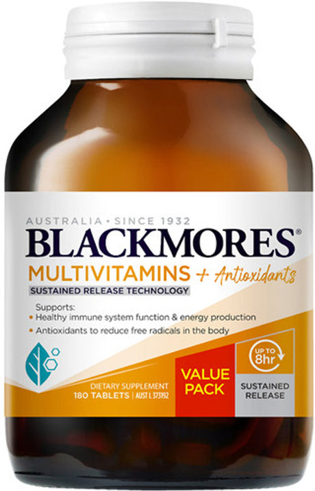 Blackmores Multivitamins + Antioxidants  Sustained Release Tablets