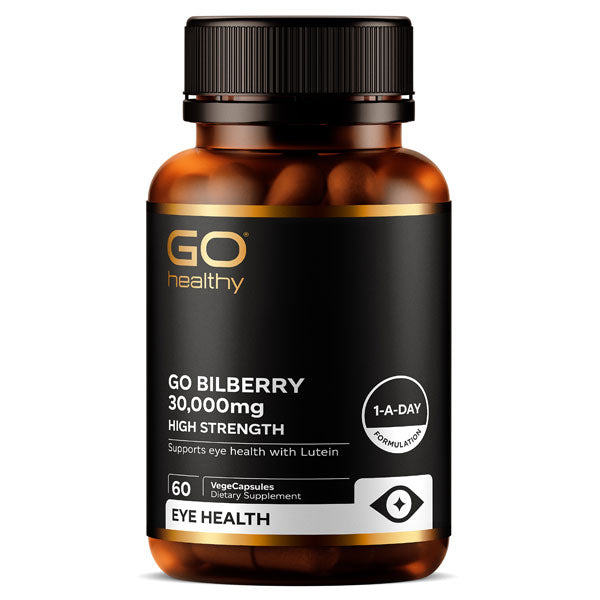 ゴーヘルシー ゴービルベリー 30,000mg 60ベジカプセル
