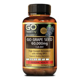 ゴーヘルシー グレープシード 60,000mg 120ベジカプセル