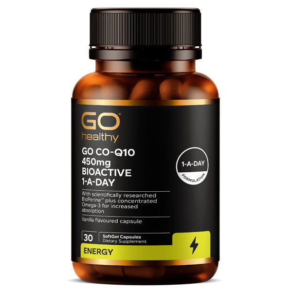 GO CO-Q10 450mg バイオアクティブ 1日1回 ソフトジェルカプセル 30個
