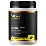 ゴーヘルシー ゴーフィッシュオイル 1,500mg 無臭カプセル 420錠