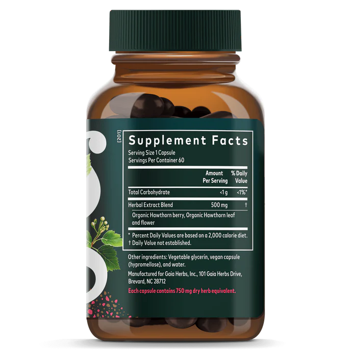 ガイアハーブス ホーソーン シュプリーム リキッド フィトカプセル 60錠