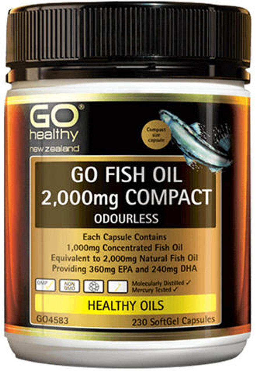 ゴーフィッシュオイル 2000mg ソフトジェル 230錠