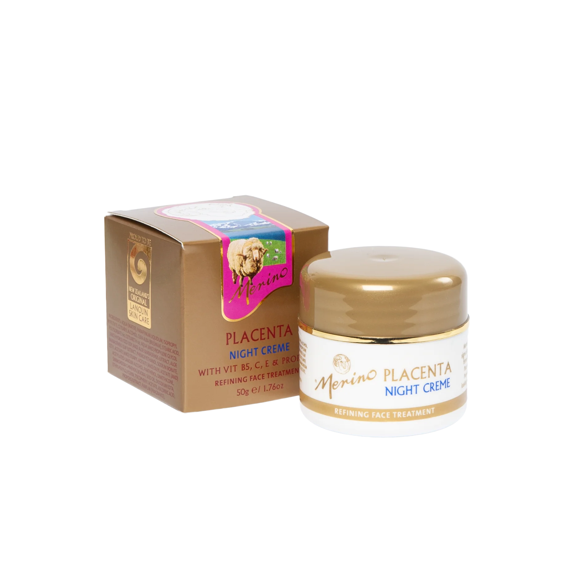 メリノプラセンタナイトクリーム 50g