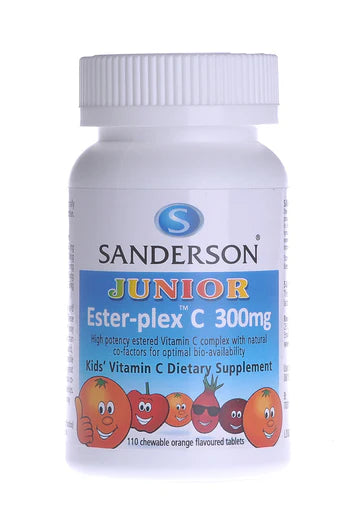 サンダーソン エスタープレックス 300mg ビタミンCチュアブル錠 110錠