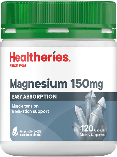 Healtheries Magnesium 150mg Capsules