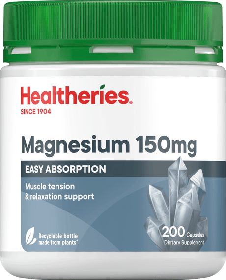 Healtheries Magnesium 150mg Capsules