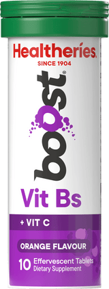 Healtheries Boost Effervescent Vit Bs Orange
